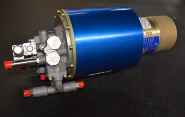 Refurbished aircraft component at QTC