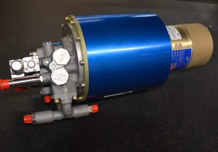 Refurbished aircraft component at QTC