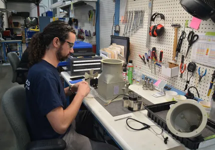 Component preparation for overhaul
