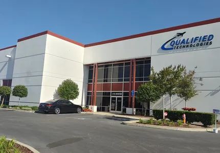 QTC repair-station facility at 2133 Aviation Drive, Upland, California
