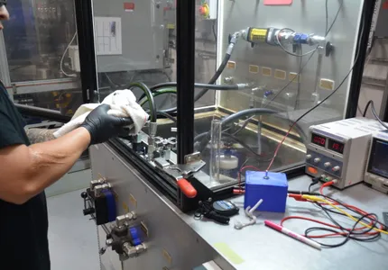 Component cleaning and inspection at QTC
